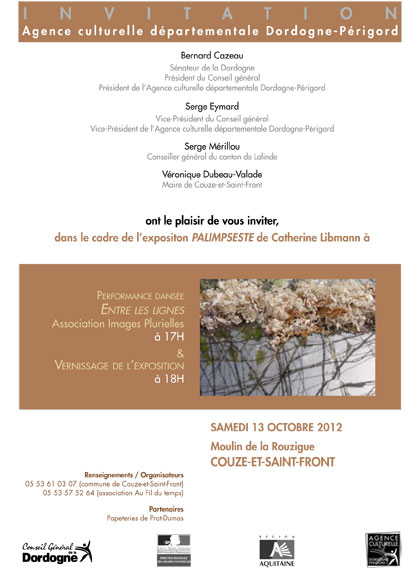 Performance dansée Entre les lignes